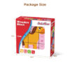 Educational Learning Animal Horse Expression Puzzle Building Blocks Toy