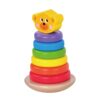 Wooden rainbow stacking toy Montessori classic education