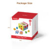 Intelligent Educational 2 In 1 Wooden Block Cubes And Jigsaw Puzzle Changing Box