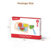 Baby kids cute magnetic wooden pretend play kitchen food set fruit cutting toy with board