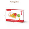 Cute magnetic wooden pretend play kitchen fruit and vegetables cutting toy set with board
