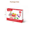 Kids Kitchen Toys Children Wooden Cutting Board And Food Toy Set Food Role Play Pretend Play with Wood Tray Educational