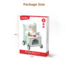 whole sale wooden realistic real use baby kitchen set toy for kids big size baby