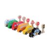 New Design Play Wooden Educational Traffic Sign Small Montessori Transportation Wooden Car Toy