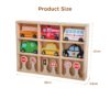 New Design Play Wooden Educational Traffic Sign Small Montessori Transportation Wooden Car Toy