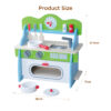 Mini Size New Design Children Role Play Chief Coking Game Wood Kitchen Set Toys For Kids