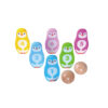 Popular New Arrival Animal Penguin Wooden Toys Bowling Game Set