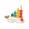 Intelligent 2 In 1 lacing toys threading learning balance game stringing beads to