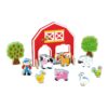 Wholesale MDF montessori animals educational wooden happy farm toys