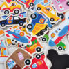 Magnetic Vehicle Magnets Wooden Refrigerator Large Magnet Learning Games Wood Toys  For Toddlers