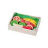Wooden magnetic simulation kitchen toys food cutting game kids food cutting fruit toy