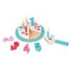 High Qualify Little Girl Educational Happy Kinder Spielzeug Wooden Toys Birthday Cake For Children
