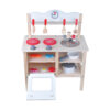 New Design Education Children Pretend Play Wooden Cooking Toy Kids kitchen Set