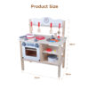 New Design Education Children Pretend Play Wooden Cooking Toy Kids kitchen Set