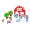 Wholesale MDF montessori animals educational wooden happy farm toys