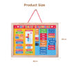 High Quality Kids Early Learning Wood Educational Wooden Calendar Toy