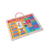 High Quality Kids Early Learning Wood Educational Wooden Calendar Toy