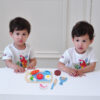 New kids pretend play wooden kitchen food toys with fruit and vegetables