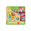 Educational wood clock montessori toys baby weather season cartoon frog wooden calendar kids
