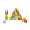 30 PCS Intelligent Educational Alphabet And Digits Numbers Wooden Blocks Toy