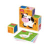 Educational Learning Animal Horse Expression Puzzle Building Blocks Toy