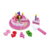 Most Popular Kids Pretend Play Wooden Birthday Cake Toy With 5 Candles