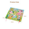 Educational Wooden Toy Maze Board Puzzle with magnet