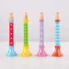 Kids Baby Toy Musical Instrument Hooter Horn Educational Musical Instrument Wooden Musical Toys