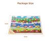L Size Vehicle Car Shaped Wooden Puzzle Custom Puzzle Toys