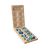 Wooden foldable mankala fold mancala board game