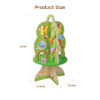 Colorful Montessori Toys Wooden Activity Tree Game Toys For Children