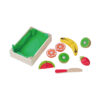 Wooden magnetic simulation kitchen toys food cutting game kids food cutting fruit toy