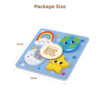 Small Size Cartoon Shape New Design 3D Wooden Wood Puzzle