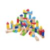 30pcs 50pcs 80pcs 100pcs wooden building blocks table children city brinquedos de crianca wooden toys building blocks for kids