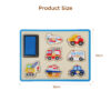 Hot New Items En71 and ASTM test learning tools for children wooden vehicle knob puzzle stamp puzzle