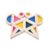 Wooden Building Blocks Rainbow Stacker Toys Wooden Blocks Stacking Game Cubes Blocks Construction toys