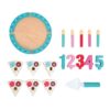 High Qualify Little Girl Educational Happy Kinder Spielzeug Wooden Toys Birthday Cake For Children