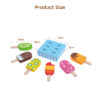 7pcs pretend play kids wood child toys set wooden toys ice cream
