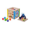 Wooden Preschool Kids Learning Intelligent Playing Activity Play Center Cube Kindergarten Toys