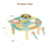 wholesale Kids Wooden Musical Instruments table Toy learning baby activity table