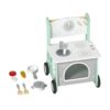 whole sale wooden realistic real use baby kitchen set toy for kids big size baby