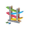 Montessori natural preschool educational track ramp racer games racing wooden toy car for kids