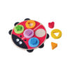 Intelligence Kids Wooden Rainbow Ladybug Shape Stacking Toys For Child