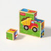 Best Seller Intelligent Wood Stacking Building Block Toys Wooden Puzzle