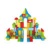 30pcs 50pcs 80pcs 100pcs wooden building blocks table children city brinquedos de crianca wooden toys building blocks for kids