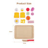 Eco-Friendly Funny Wooden Cooking Breakfast Toy