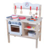 New Design Education Children Pretend Play Wooden Cooking Toy Kids kitchen Set
