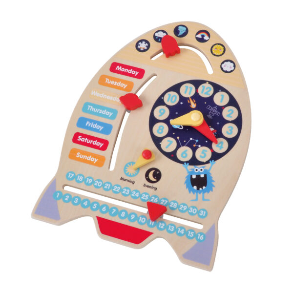 Montessori Education Wooden Learning Toy Space Calender