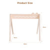 Wooden Baby Play gym Activity Center Hanging Bar with Gym Toys