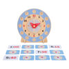 Clock Play Set Early Learning Educational Toy